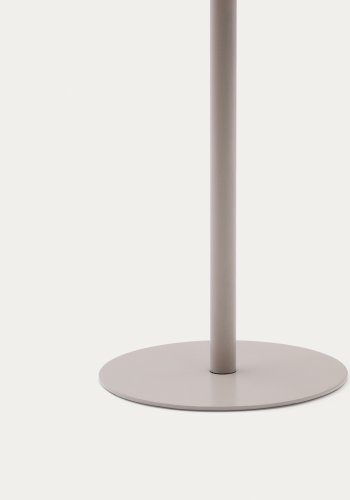 KAVE HOME Aldet utendrs solcelledrevet bordlampe i gr tauledning