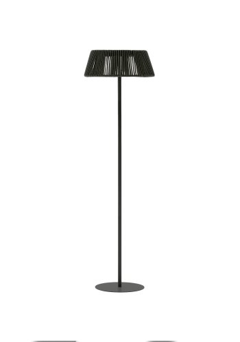 KAVE HOME Aldet utendrs solcelledrevet gulvlampe i grnn ledning 46 cm