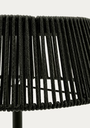 KAVE HOME Aldet utendrs solcelledrevet gulvlampe i grnn ledning 46 cm