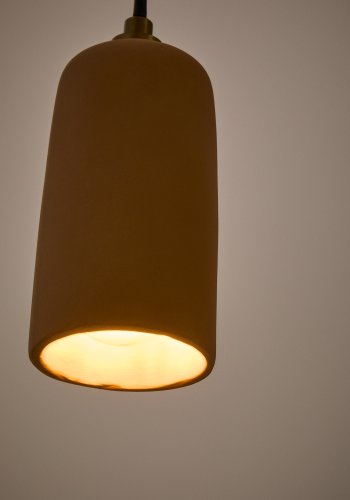 KAVE HOME Madsen taklampe i terrakotta 8 cm