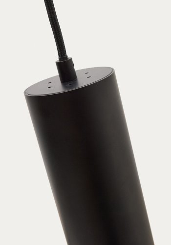 KAVE HOME Andia taklampe i aluminium med svartlakkert finish