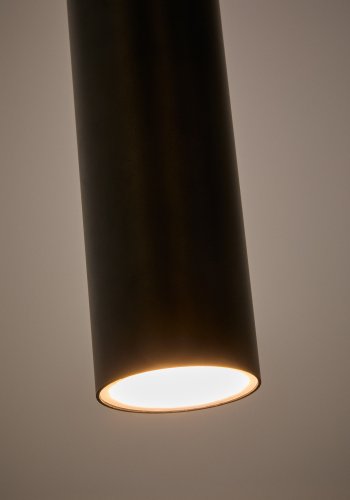 KAVE HOME Andia taklampe i aluminium med svartlakkert finish