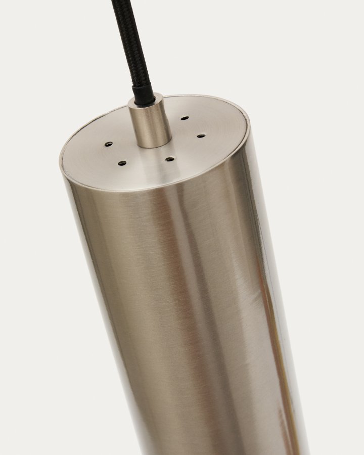 KAVE HOME Andia taklampe i aluminium med brstet slvlakkert overflate