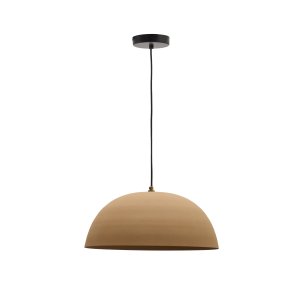 KAVE HOME Nibla loftlampe, rund -terracotta-effekt metal (46)