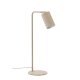 KAVE HOME Manie skrivebordslampe i metall med beige teksturert overflate
