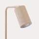 KAVE HOME Manie skrivebordslampe i metall med beige teksturert overflate