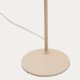 KAVE HOME Manie skrivebordslampe i metall med beige teksturert overflate