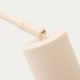 KAVE HOME Manie skrivebordslampe i metall med beige teksturert overflate
