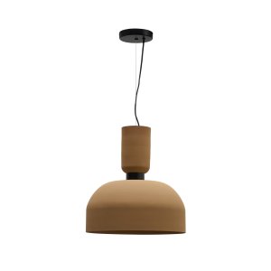 KAVE HOME Nibla loftlampe, rund -terracotta-effekt metal (40)