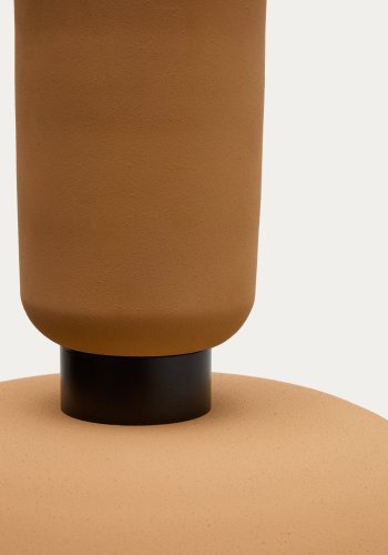 KAVE HOME Nibla taklampe i terrakotta-effekt metall 40cm