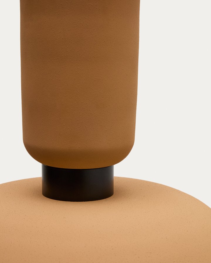 KAVE HOME Nibla taklampe i terrakotta-effekt metall 40cm