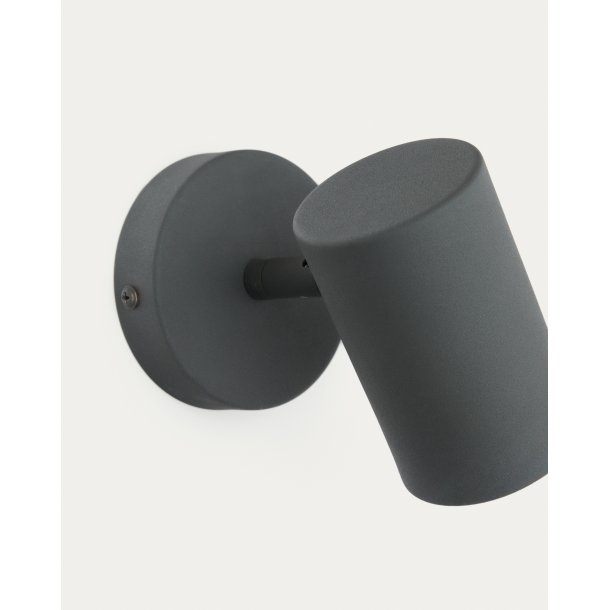 KAVE HOME Manie v�glampe - sort metal med st�bejernseffekt finish - KAVE HOME