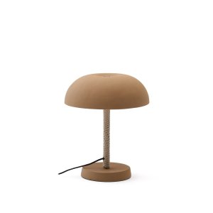 KAVE HOME Arinda bordslampa i terrakotta