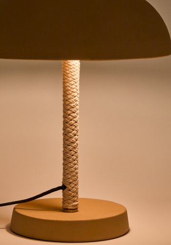 KAVE HOME Arinda bordlampe i terrakotta