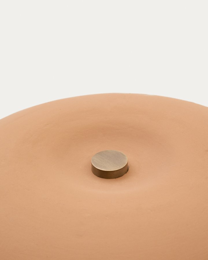 KAVE HOME Arinda bordlampe i terrakotta