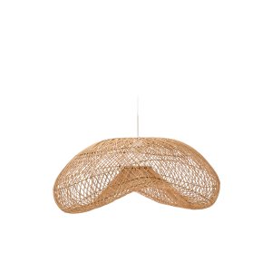 KAVE HOME Isora loftlampeskrm - natur rattan (81x56)