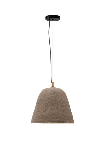 KAVE HOME Lisora taklampe i brun pappmach 25cm