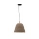 KAVE HOME Lisora taklampe i brun pappmach 25cm