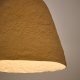 KAVE HOME Lisora taklampe i beige pappmach 25cm