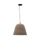 KAVE HOME Lisora taklampe i brun pappmach 35cm