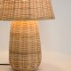 KAVE HOME Neuda bordlampe - rattan med lys finish