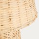 KAVE HOME Neuda bordlampe - rattan med lys finish