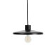 KAVE HOME Nuvira loftlampe - sort satin metal