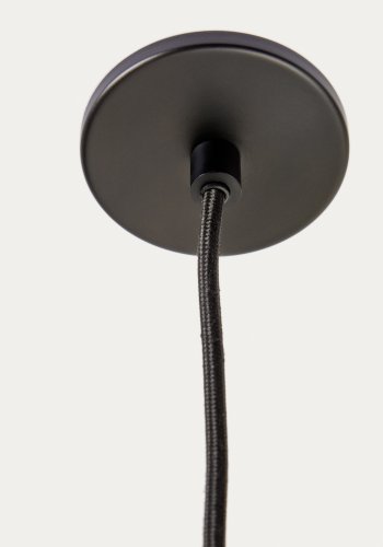 KAVE HOME Nuvira loftlampe - sort satin metal