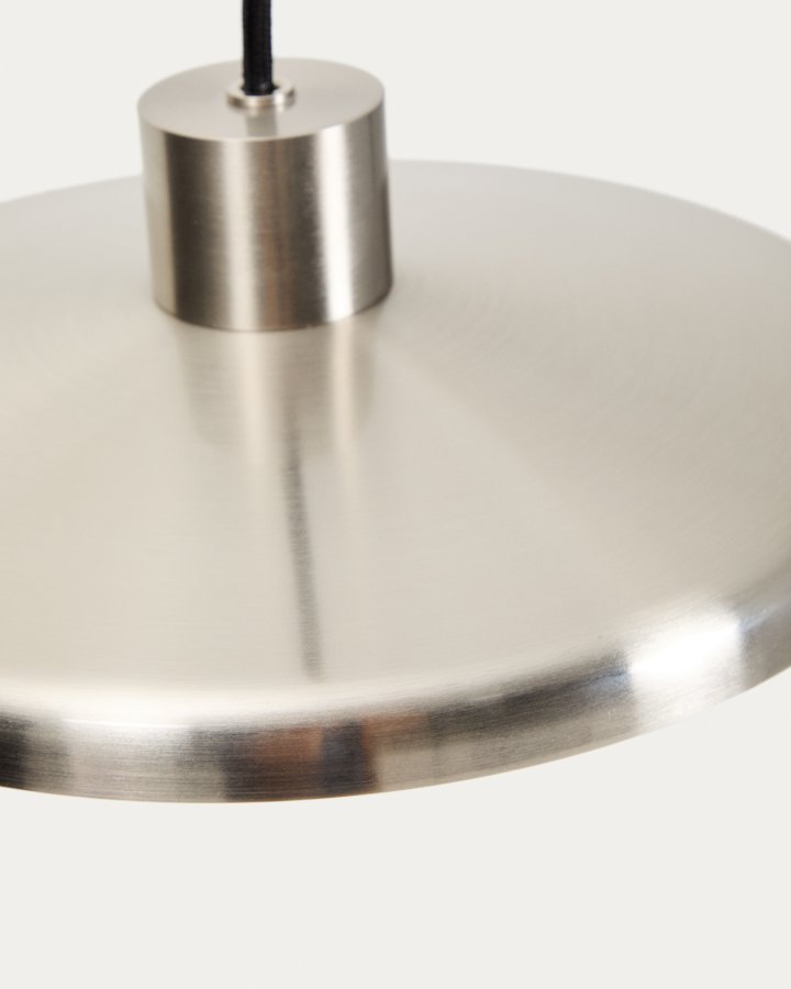 KAVE HOME Nuvira loftlampe - lysegr� b�rstet metal