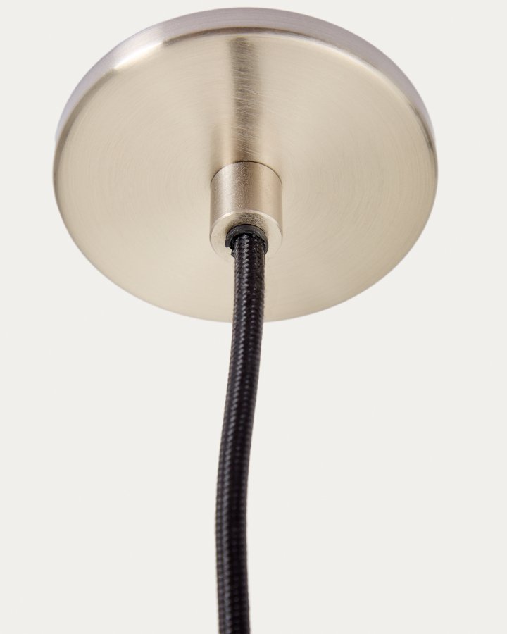 KAVE HOME Nuvira loftlampe - lysegr� b�rstet metal