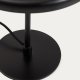 KAVE HOME Nuvira bordlampe - sort satin metal