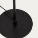KAVE HOME Nuvira gulvlampe - sort satinmetal