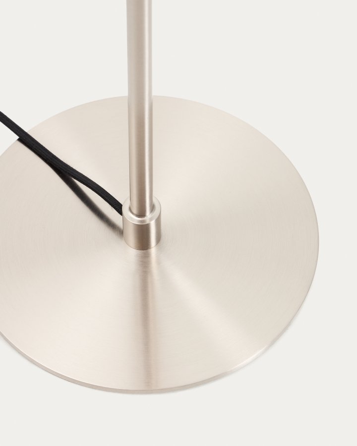 KAVE HOME Nuvira gulvlampe - lysegr� b�rstet metal