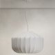 KAVE HOME Somar loftlampe - hvid syntetiske fibre og st�lst�nger (�51)