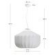 KAVE HOME Somar loftlampe - hvid syntetiske fibre og st�lst�nger (�51)