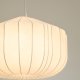 KAVE HOME Somar loftlampe - hvid syntetiske fibre og st�lst�nger (�51)