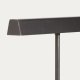 KAVE HOME Lynor gulvlampe - b�rstet st�l med sort marmorfod