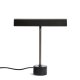 KAVE HOME Lynor bordlampe - b�rstet metal med sort marmorfod