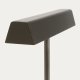 KAVE HOME Lynor bordlampe - b�rstet metal med sort marmorfod