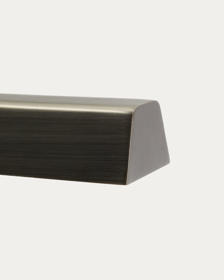 KAVE HOME Lynor bordlampe - b�rstet metal med sort marmorfod