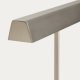 KAVE HOME Lynor bordlampe - b�rstet metal og hvid marmor