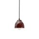 KAVE HOME Drava loftlampe - bordeaux keramik