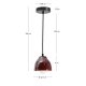 KAVE HOME Drava loftlampe - bordeaux keramik