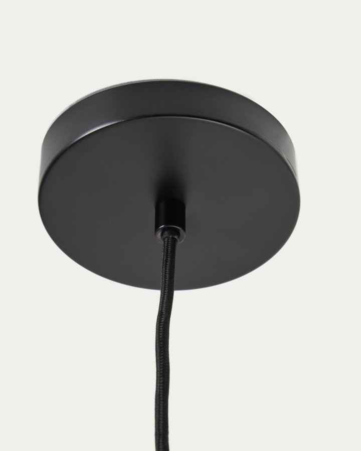 KAVE HOME Drava loftlampe - bordeaux keramik