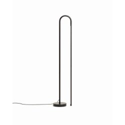 KAVE HOME Bow golvlampa - svart aluminium