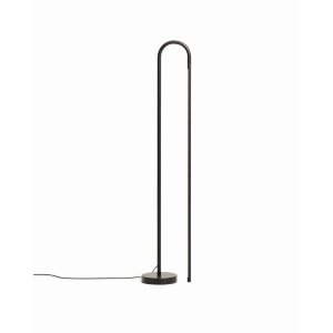 KAVE HOME Bow gulvlampe - sort aluminium