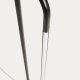 KAVE HOME Bow gulvlampe - sort aluminium