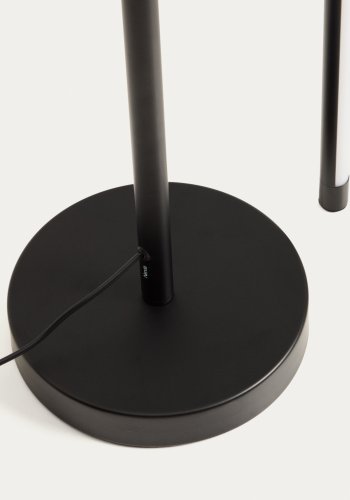 KAVE HOME Bow gulvlampe - sort aluminium