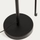 KAVE HOME Bow gulvlampe - sort aluminium