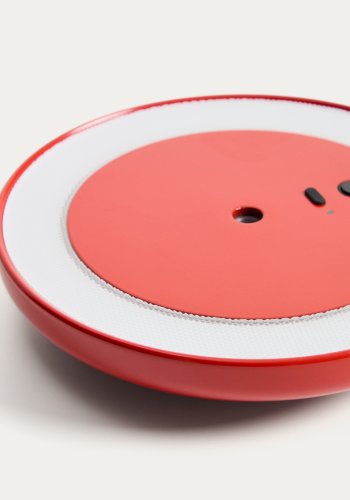 KAVE HOME Porte b�rbar loftlampe, genopladelig - r�d aluminium (�16)